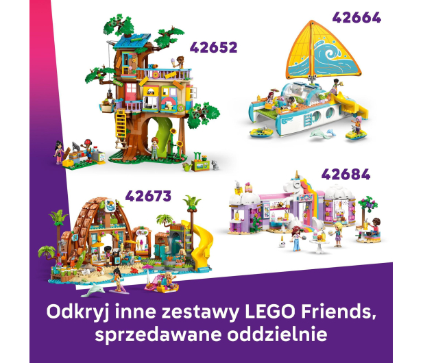 LEGO FRIENDS 42699 Domek na plaży z fokami - 1473474 - zdjęcie 4